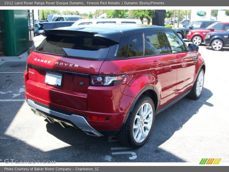 Firenze Red Metallic / Dynamic Ebony/Pimento 2012 Land Rover Range Rover Evoque Dynamic