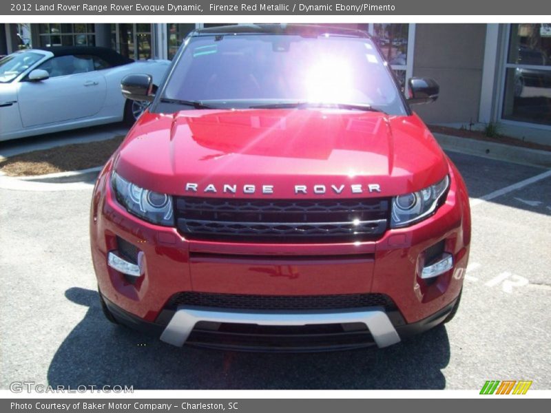 Firenze Red Metallic / Dynamic Ebony/Pimento 2012 Land Rover Range Rover Evoque Dynamic