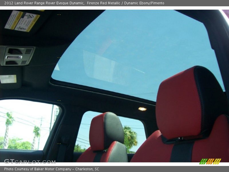 Firenze Red Metallic / Dynamic Ebony/Pimento 2012 Land Rover Range Rover Evoque Dynamic