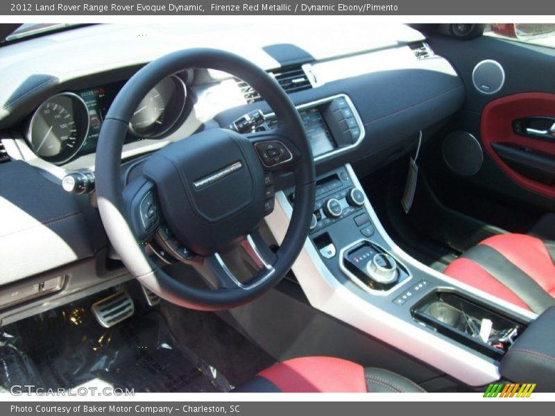 Firenze Red Metallic / Dynamic Ebony/Pimento 2012 Land Rover Range Rover Evoque Dynamic