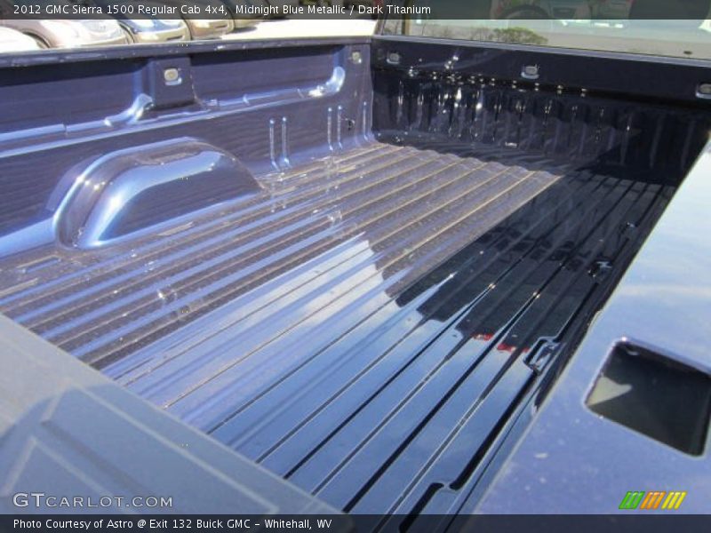 Midnight Blue Metallic / Dark Titanium 2012 GMC Sierra 1500 Regular Cab 4x4