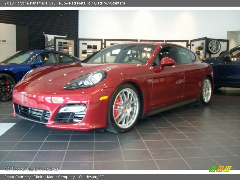 Ruby Red Metallic / Black w/Alcantara 2013 Porsche Panamera GTS