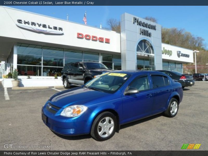 Laser Blue Metallic / Gray 2006 Chevrolet Cobalt LS Sedan