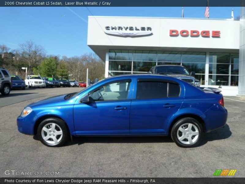 Laser Blue Metallic / Gray 2006 Chevrolet Cobalt LS Sedan