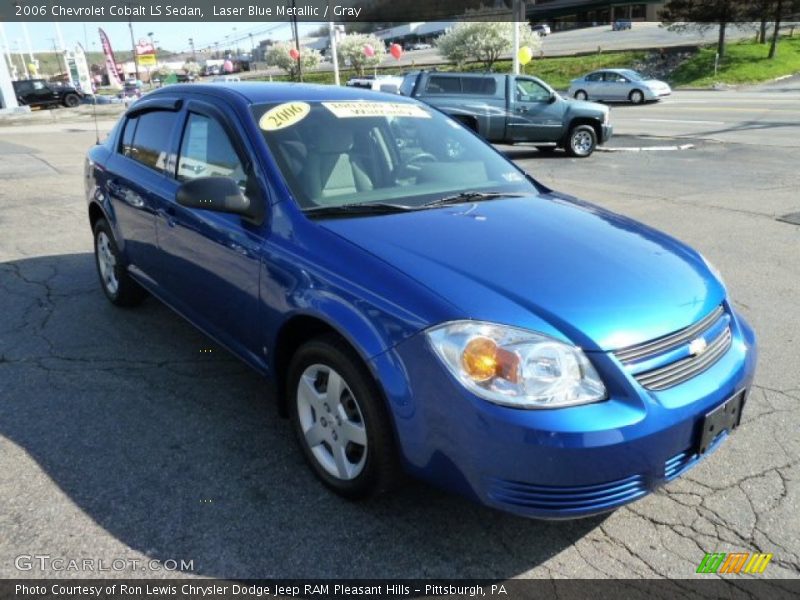 Laser Blue Metallic / Gray 2006 Chevrolet Cobalt LS Sedan