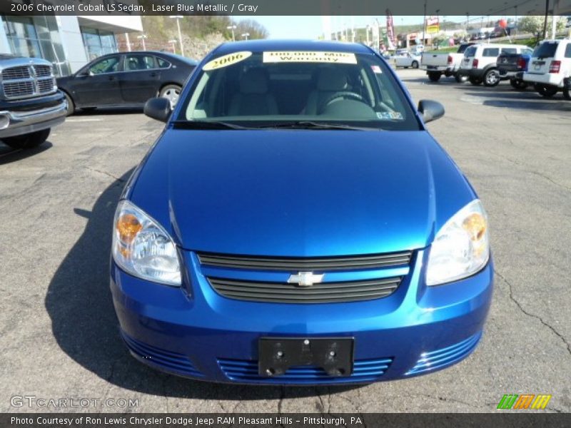 Laser Blue Metallic / Gray 2006 Chevrolet Cobalt LS Sedan