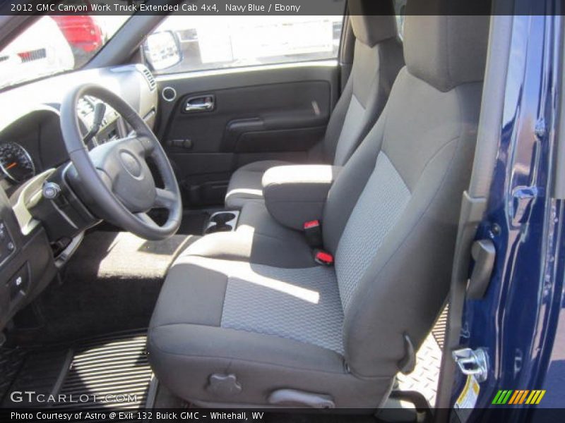 Navy Blue / Ebony 2012 GMC Canyon Work Truck Extended Cab 4x4