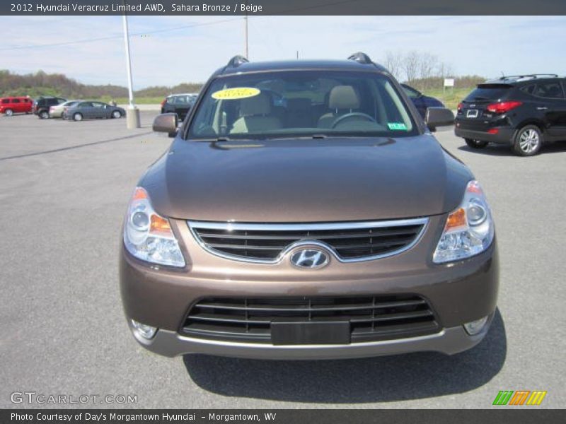 Sahara Bronze / Beige 2012 Hyundai Veracruz Limited AWD