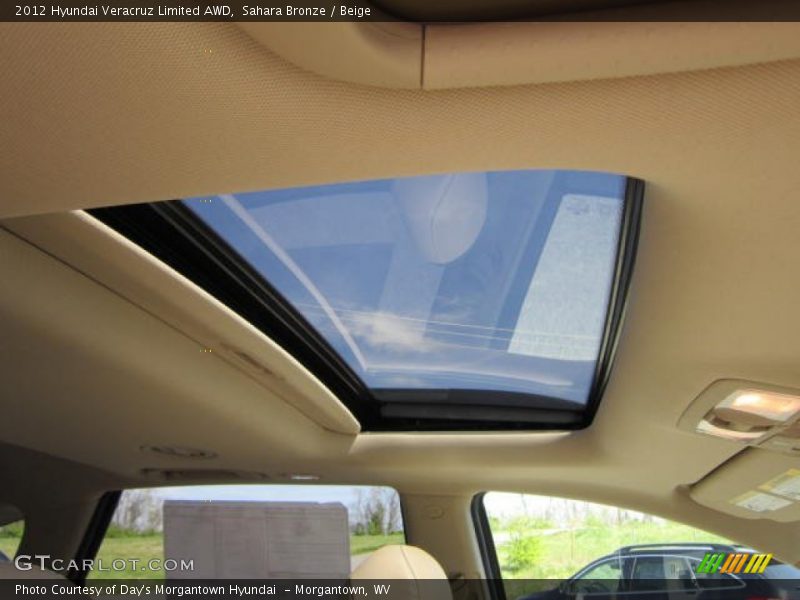 Sahara Bronze / Beige 2012 Hyundai Veracruz Limited AWD