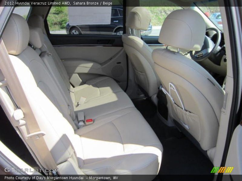 Sahara Bronze / Beige 2012 Hyundai Veracruz Limited AWD