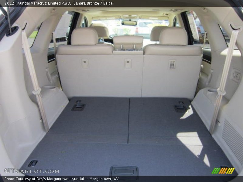 Sahara Bronze / Beige 2012 Hyundai Veracruz Limited AWD