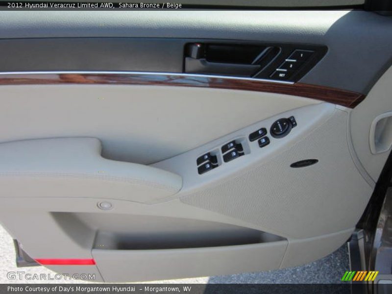 Sahara Bronze / Beige 2012 Hyundai Veracruz Limited AWD