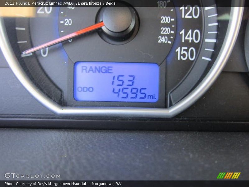 Sahara Bronze / Beige 2012 Hyundai Veracruz Limited AWD