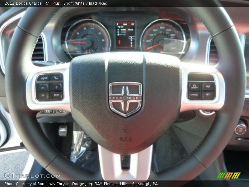 Controls of 2012 Charger R/T Plus