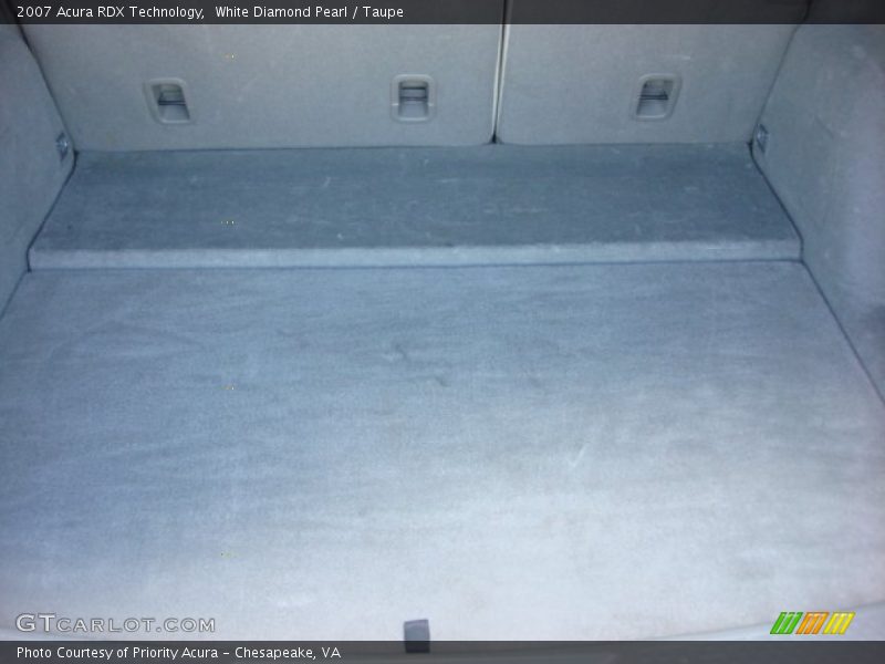White Diamond Pearl / Taupe 2007 Acura RDX Technology