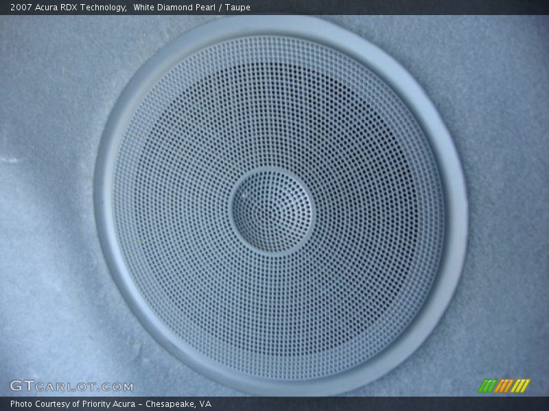 White Diamond Pearl / Taupe 2007 Acura RDX Technology