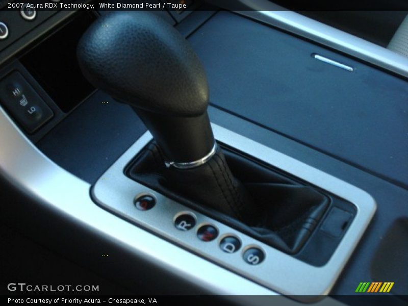 White Diamond Pearl / Taupe 2007 Acura RDX Technology