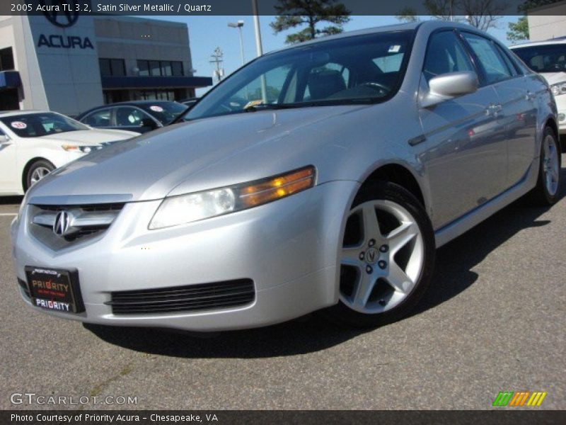 Satin Silver Metallic / Quartz 2005 Acura TL 3.2