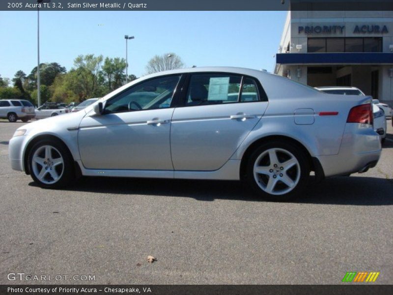 Satin Silver Metallic / Quartz 2005 Acura TL 3.2
