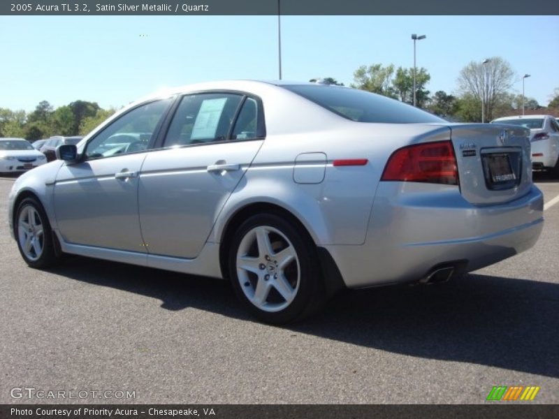 Satin Silver Metallic / Quartz 2005 Acura TL 3.2
