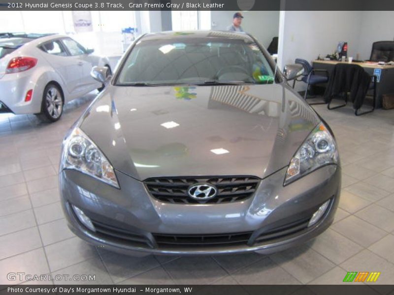 Gran Premio Gray / Black Leather 2012 Hyundai Genesis Coupe 3.8 Track