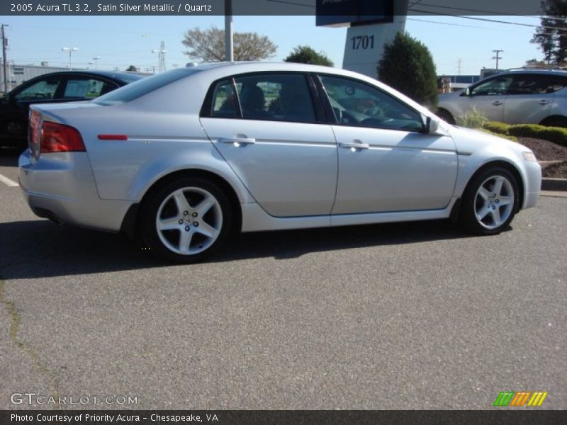 Satin Silver Metallic / Quartz 2005 Acura TL 3.2