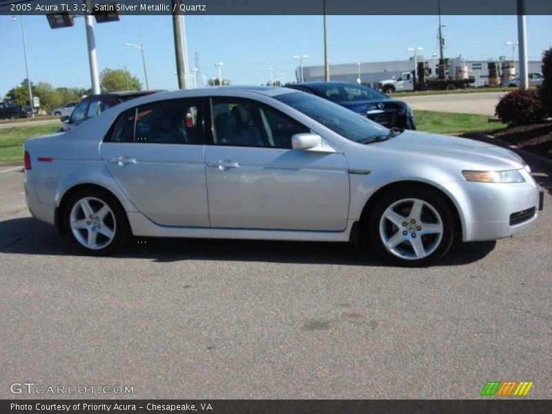 Satin Silver Metallic / Quartz 2005 Acura TL 3.2