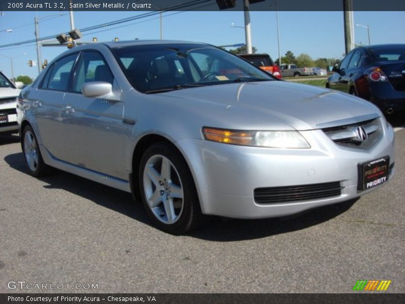 Satin Silver Metallic / Quartz 2005 Acura TL 3.2