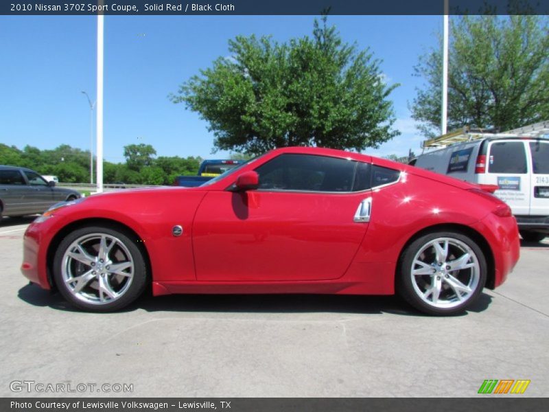  2010 370Z Sport Coupe Solid Red