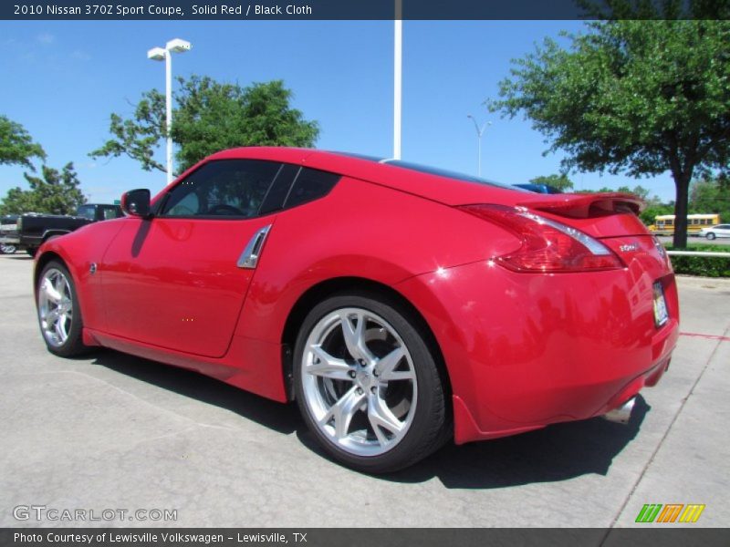  2010 370Z Sport Coupe Solid Red