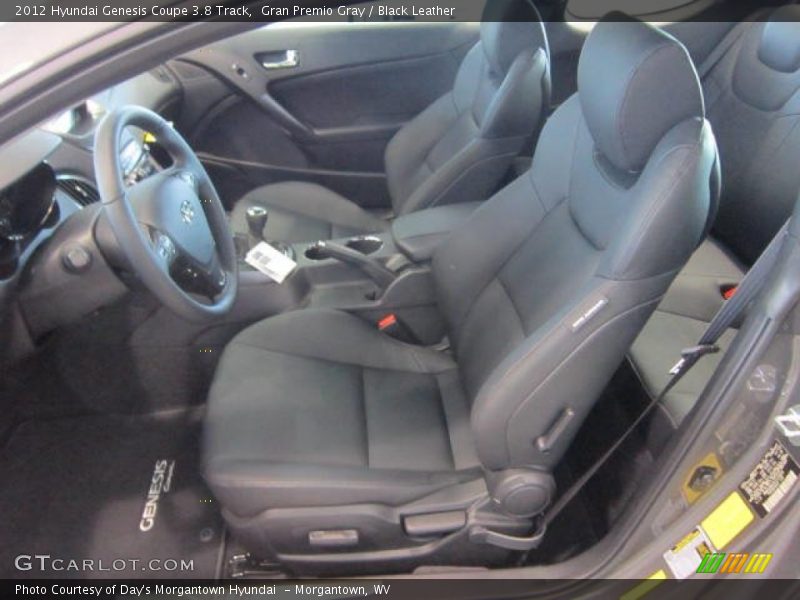  2012 Genesis Coupe 3.8 Track Black Leather Interior