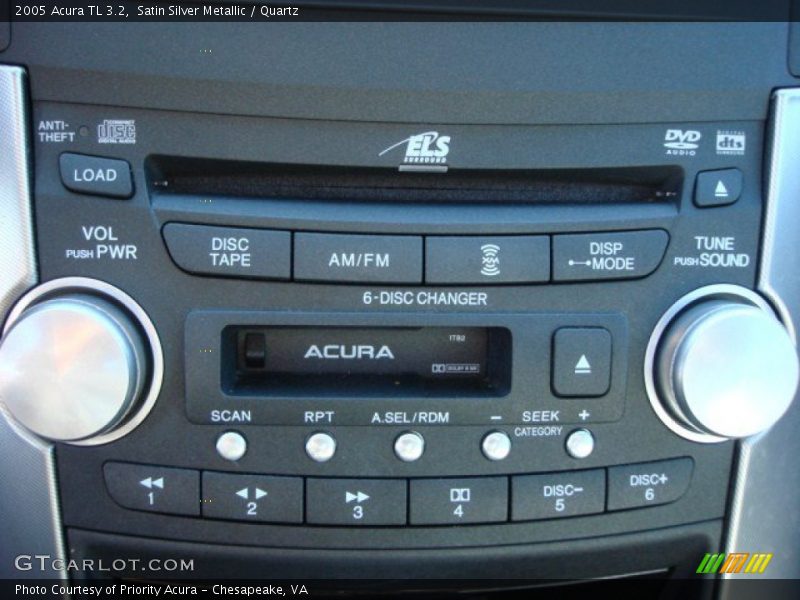 Satin Silver Metallic / Quartz 2005 Acura TL 3.2