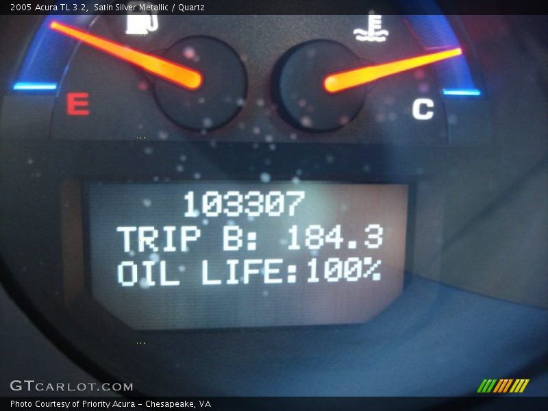 Satin Silver Metallic / Quartz 2005 Acura TL 3.2