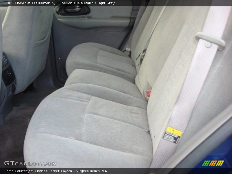 Superior Blue Metallic / Light Gray 2005 Chevrolet TrailBlazer LS
