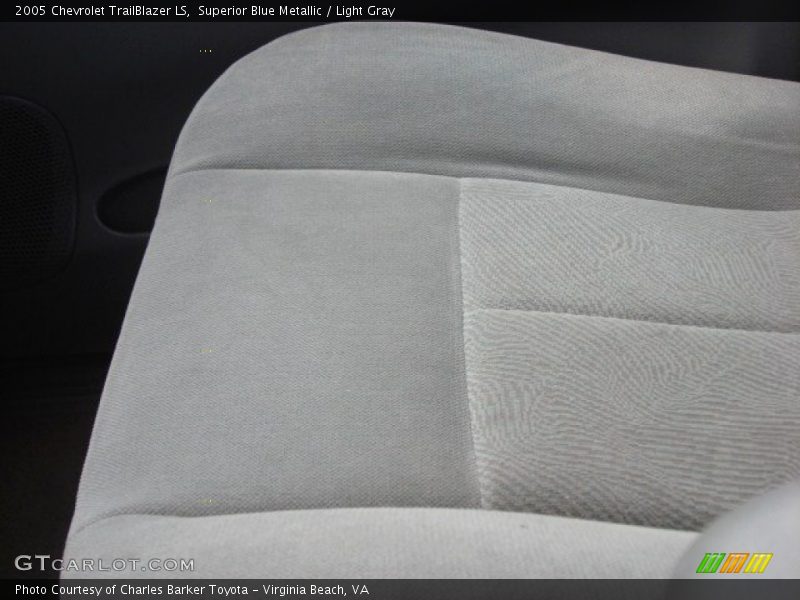 Superior Blue Metallic / Light Gray 2005 Chevrolet TrailBlazer LS