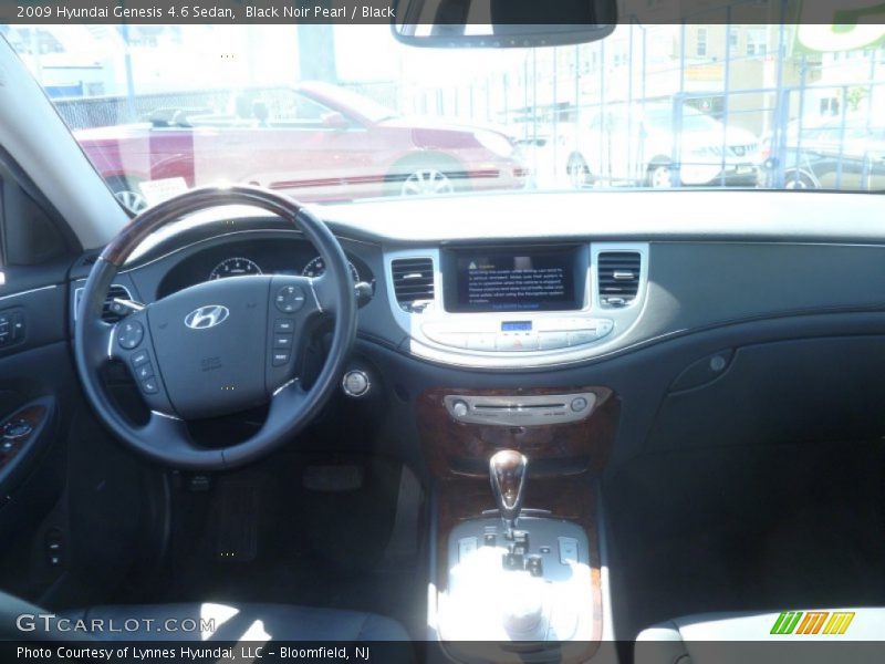 Black Noir Pearl / Black 2009 Hyundai Genesis 4.6 Sedan