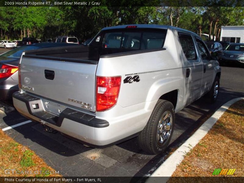 Billet Silver Metallic / Gray 2009 Honda Ridgeline RT
