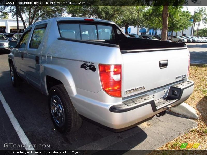 Billet Silver Metallic / Gray 2009 Honda Ridgeline RT