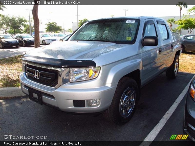 Billet Silver Metallic / Gray 2009 Honda Ridgeline RT