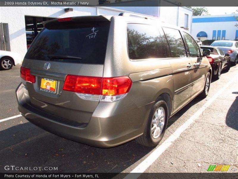 Mocha Metallic / Ivory 2009 Honda Odyssey EX