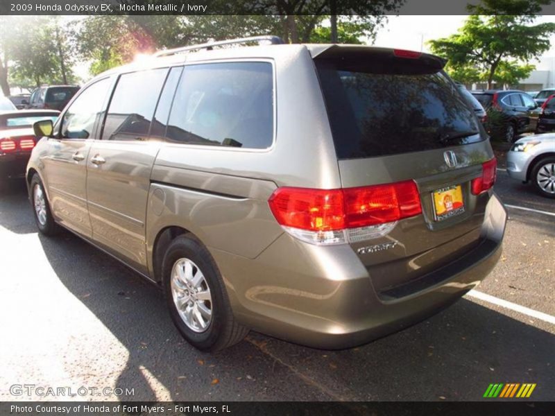 Mocha Metallic / Ivory 2009 Honda Odyssey EX