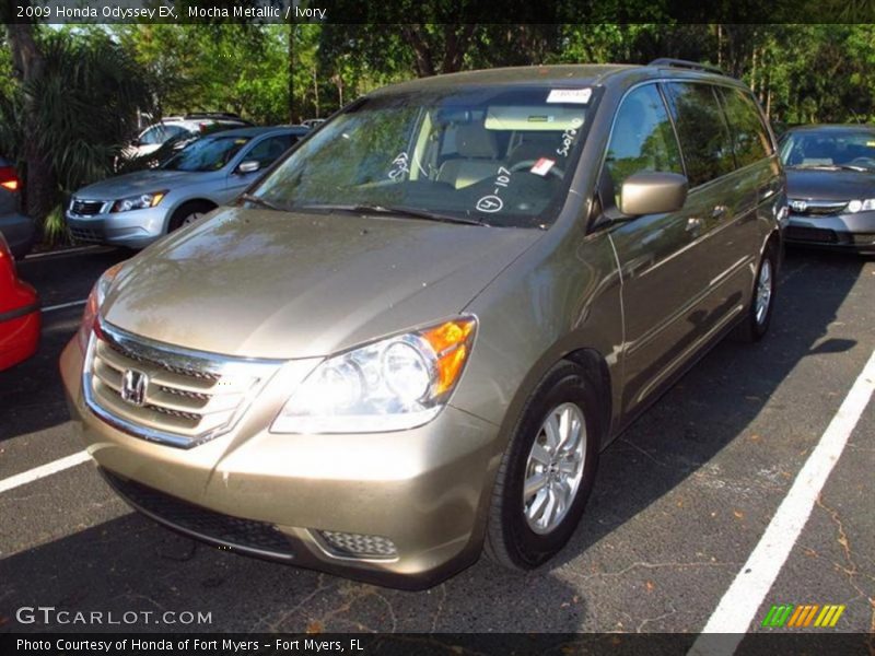 Mocha Metallic / Ivory 2009 Honda Odyssey EX