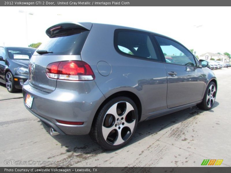 United Gray Metallic / Interlagos Plaid Cloth 2012 Volkswagen GTI 2 Door