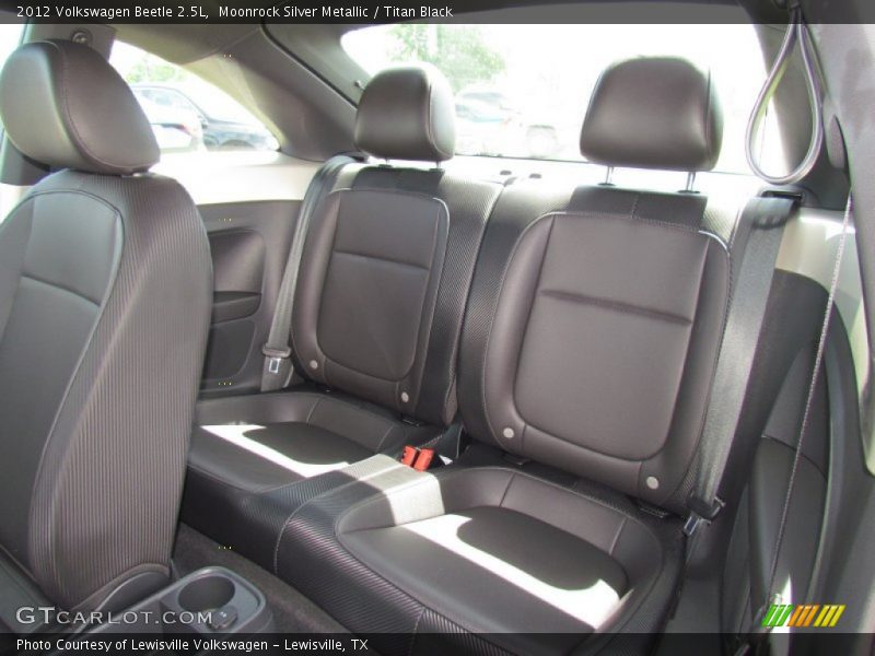 Rear Seat of 2012 Beetle 2.5L