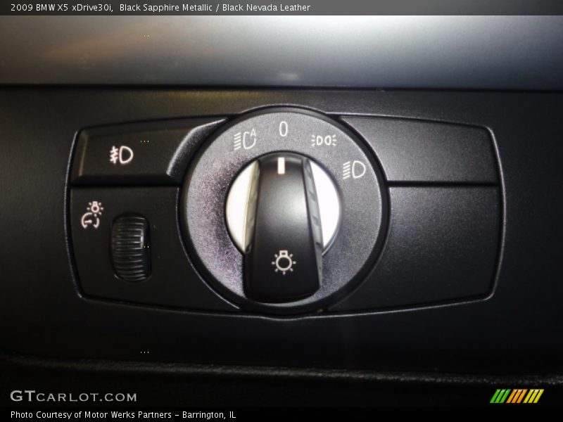 Black Sapphire Metallic / Black Nevada Leather 2009 BMW X5 xDrive30i