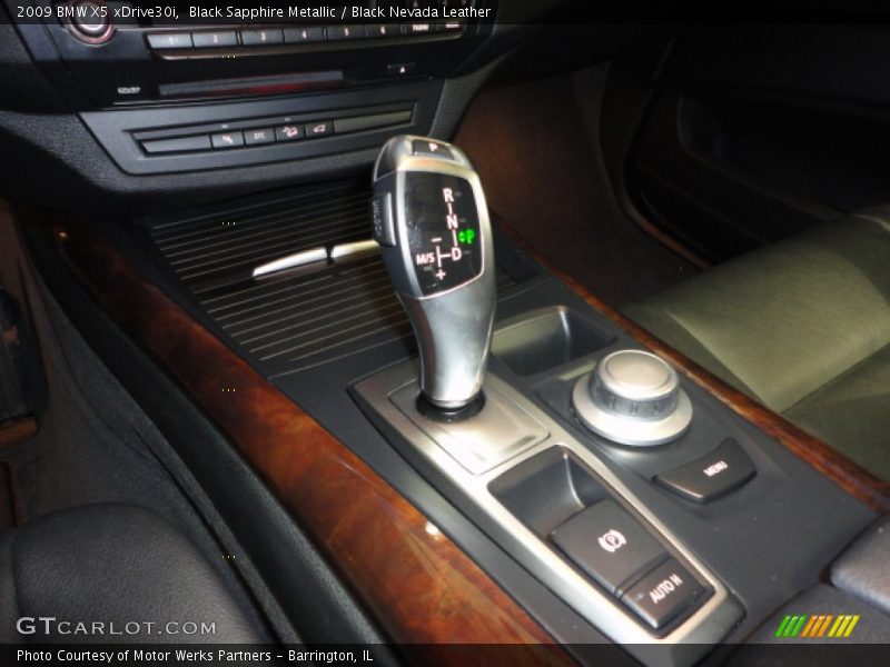 Black Sapphire Metallic / Black Nevada Leather 2009 BMW X5 xDrive30i