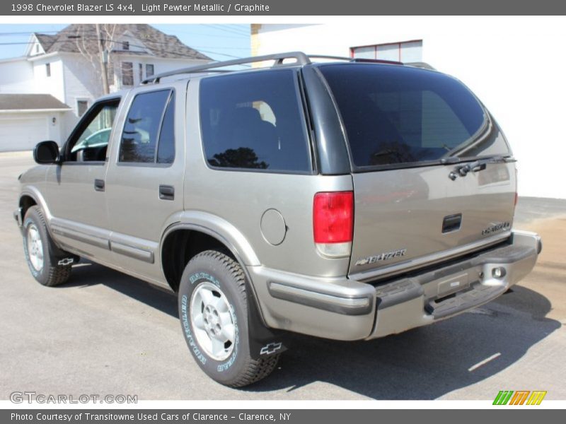 Light Pewter Metallic / Graphite 1998 Chevrolet Blazer LS 4x4