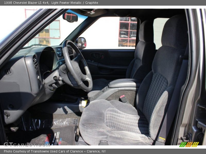 Light Pewter Metallic / Graphite 1998 Chevrolet Blazer LS 4x4