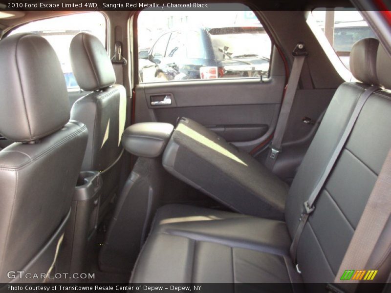 Sangria Red Metallic / Charcoal Black 2010 Ford Escape Limited 4WD