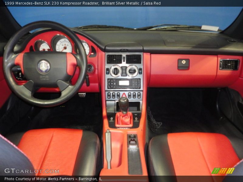 Dashboard of 1999 SLK 230 Kompressor Roadster